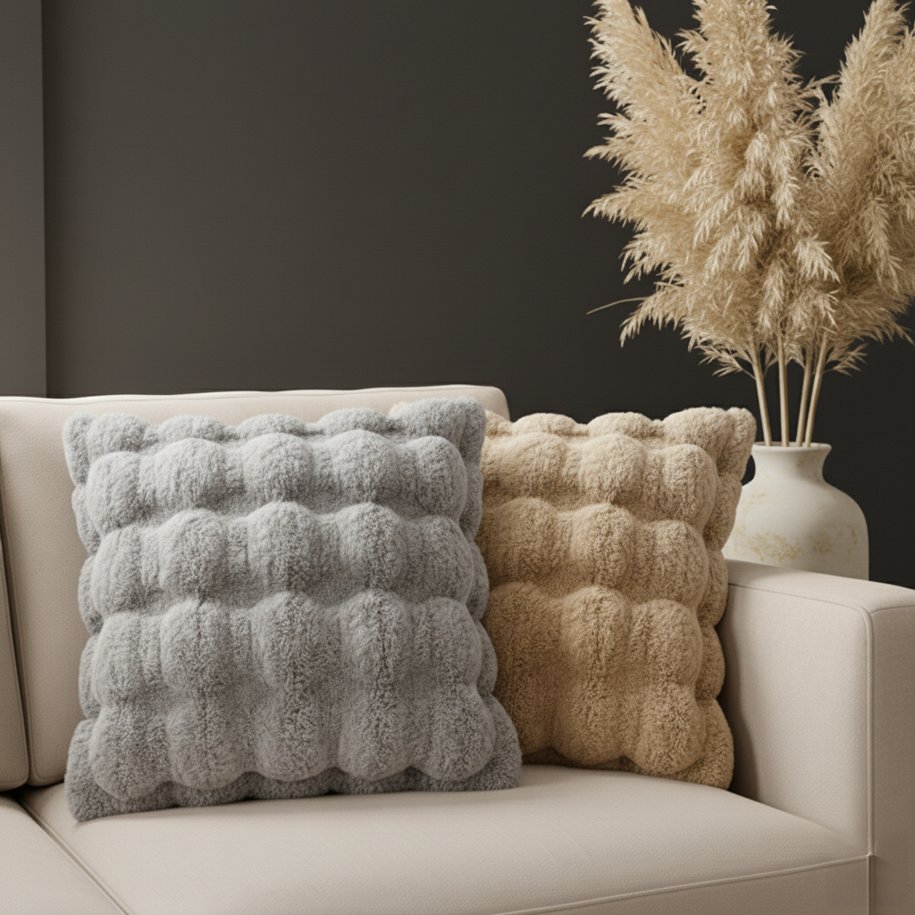 Throw Pillowcase For Ultra-Soft Luxury Sofa Cover