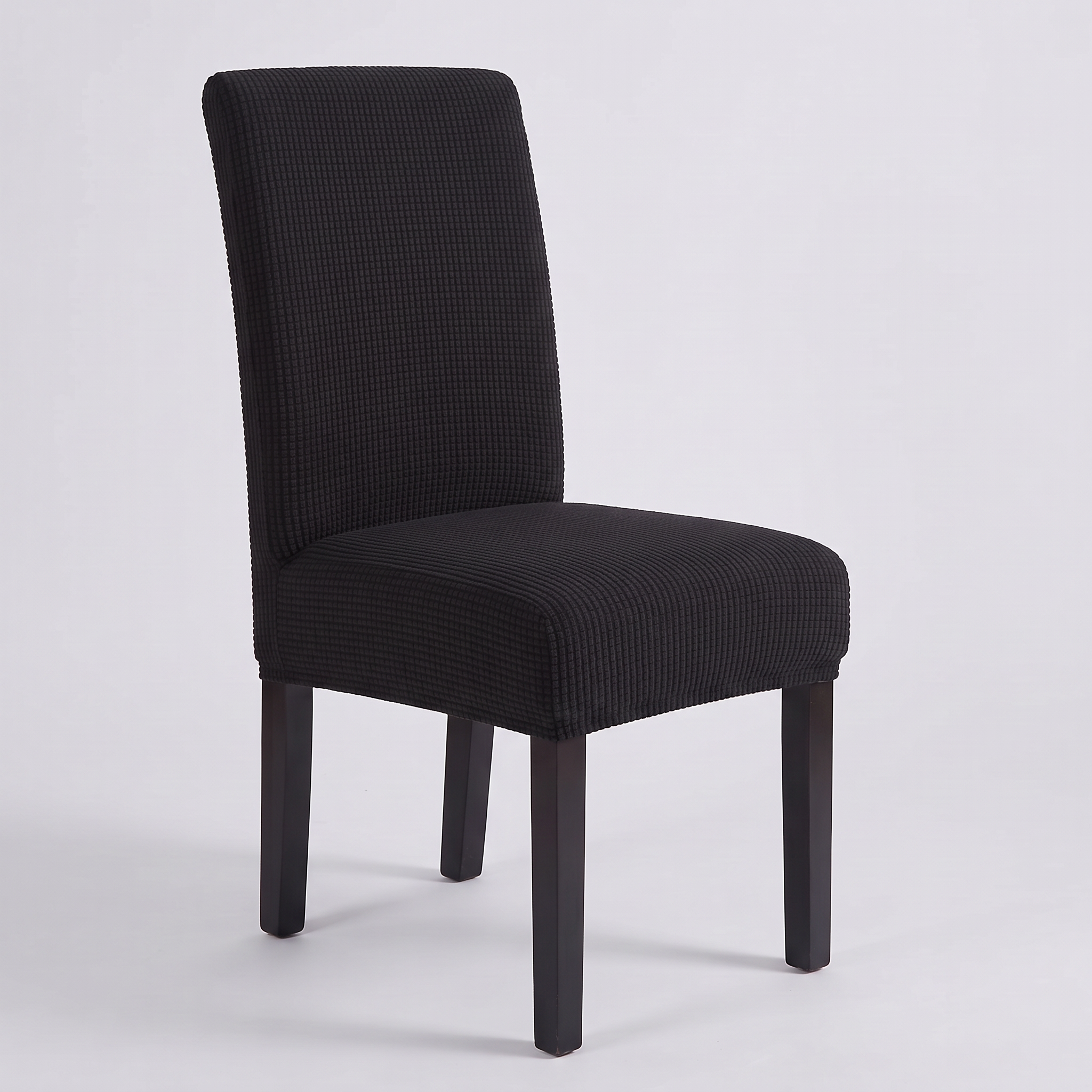 Textured Jacquard Stretch Dining Chair Covers