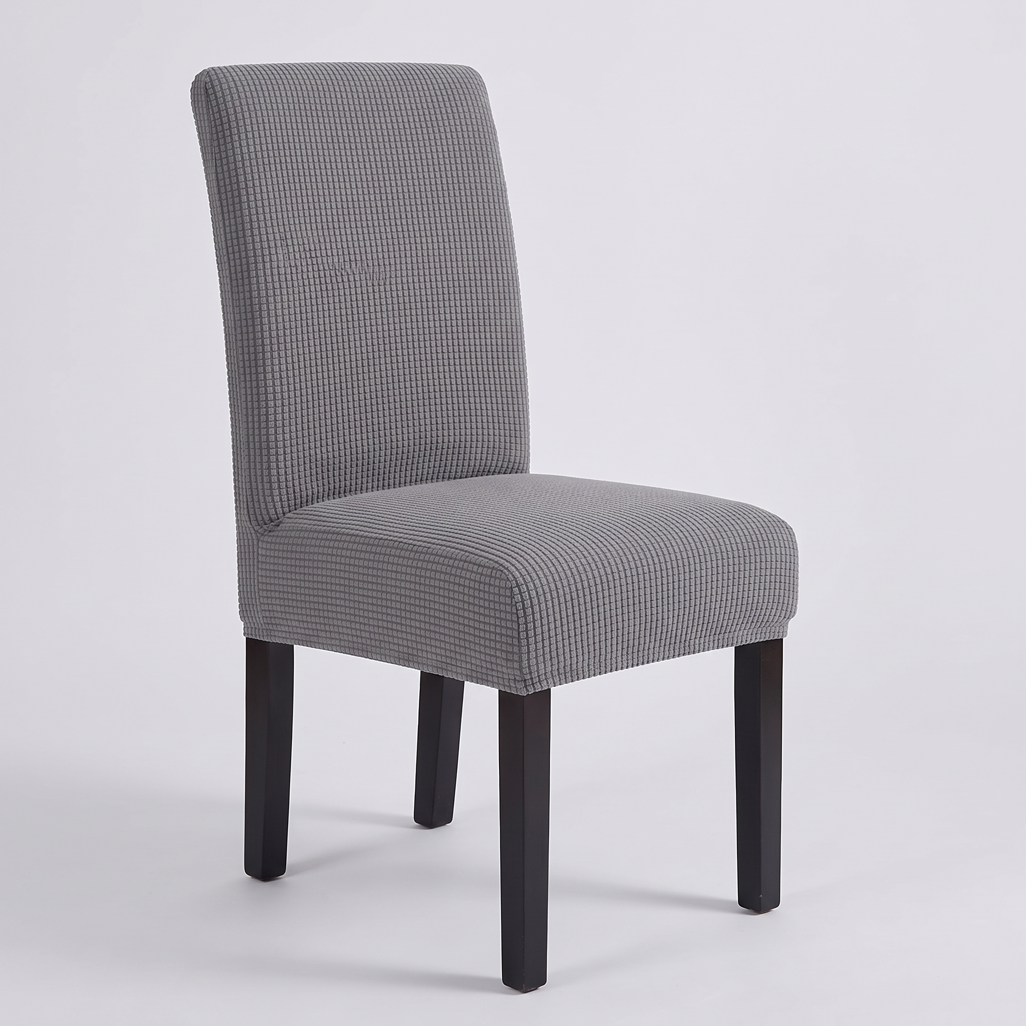 Textured Jacquard Stretch Dining Chair Covers
