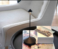 Cordless Modern Arrow Table Lamp