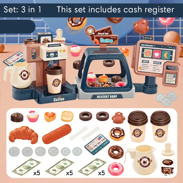 Children's Coffee Station Toy Set