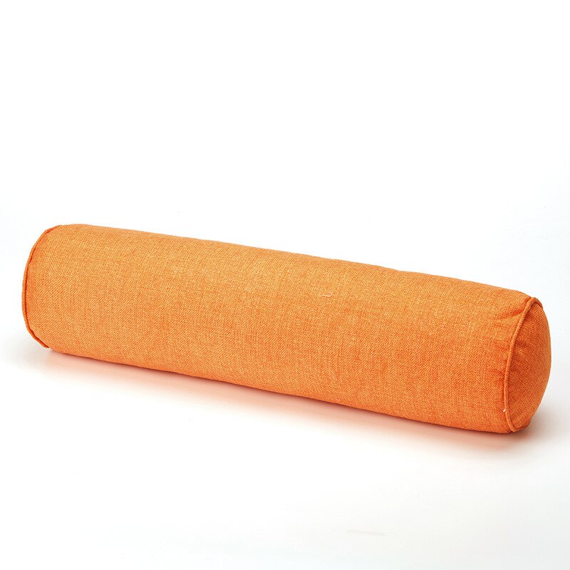 Cylinder Cushioned Bolster Pillow