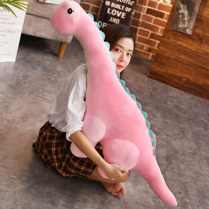 Gigantische knuffelpluche Diplodocus dinosaurus