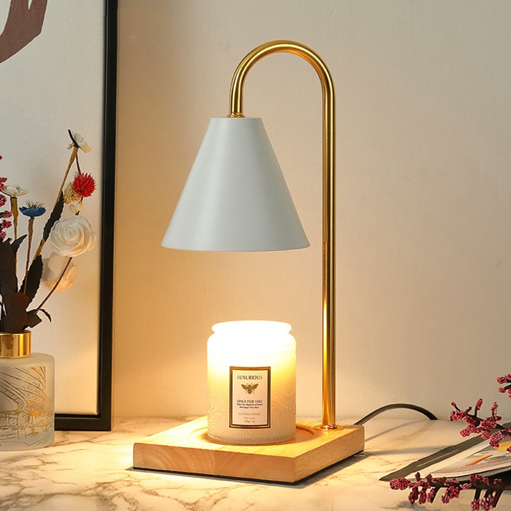 Dimmable Candle Warmer Lamp  Aromatherapy Candle •