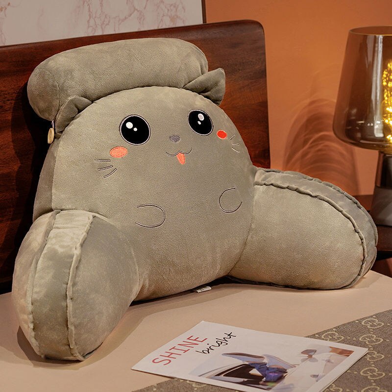 Fluffy back pillow hot sale