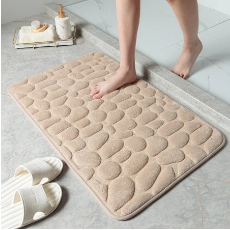 Non-slip Memory Foam Bath Mat - Soft And Comfortable Bathroom