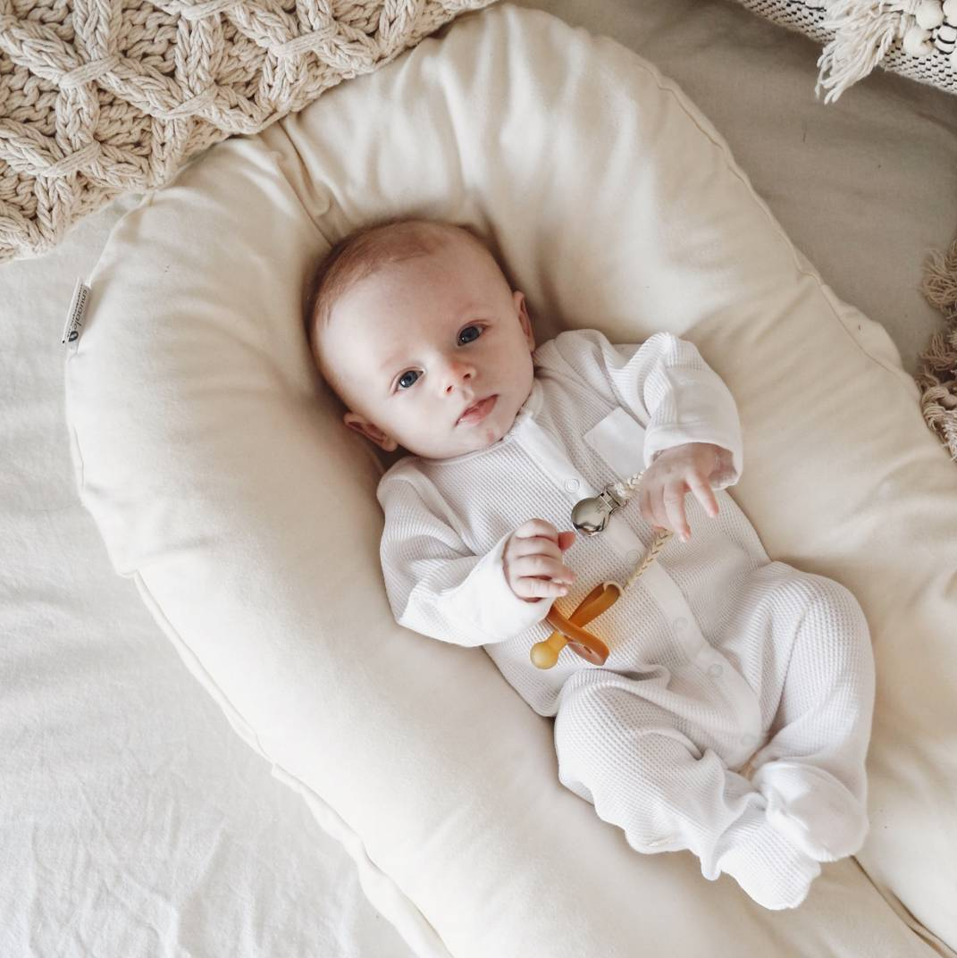 Infant Baby Lounger Cushioned Baby Sleep Nest Pillow Infant Lounger Boppy Pillow And Removable Cover Newborn Cocoon Pillow Fresh Frenzy