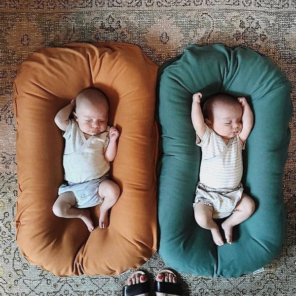 Infant Lounger Floor Seat - Cushioned Nest Sleep Pillow