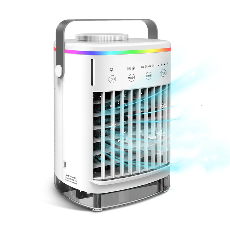Draagbare airconditioner - ultrastille, energiezuinige luchtkoeleenheid