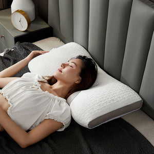 Hybrid Pillow For Side Sleepers - Neck Pain Support Cervical