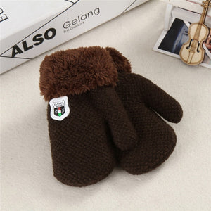 Warm Knitted Mittens