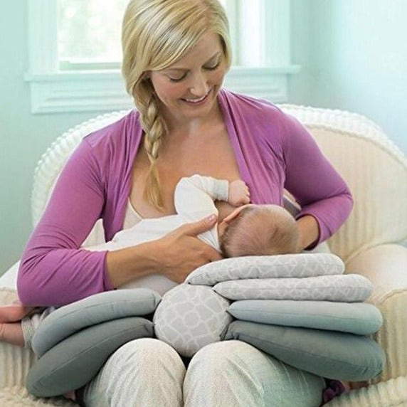 Nursing Pillow Adjustable Multi Layer Breastfeeding Pillow Boppy Pillow Nursing Pillow For Breastfeeding Pillow Birth Gifts For Mom Fresh Frenzy