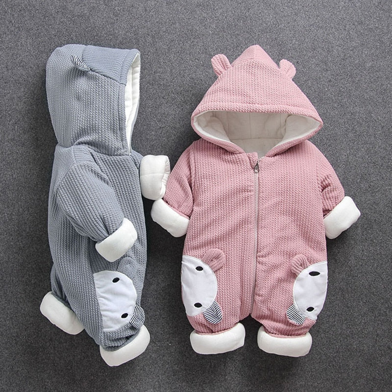 Cosy Hooded Snowsuit