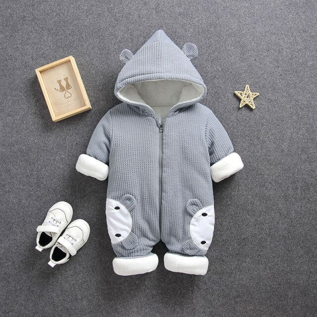 Cosy Hooded Snowsuit