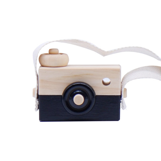 Personalisierte Holzkamera für Kinder