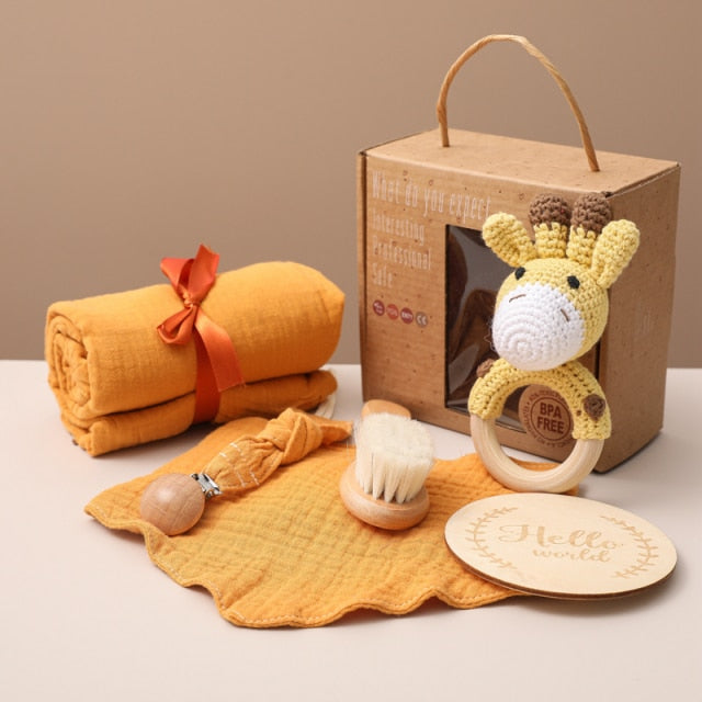 Baby Animal Themed Gift Set Box